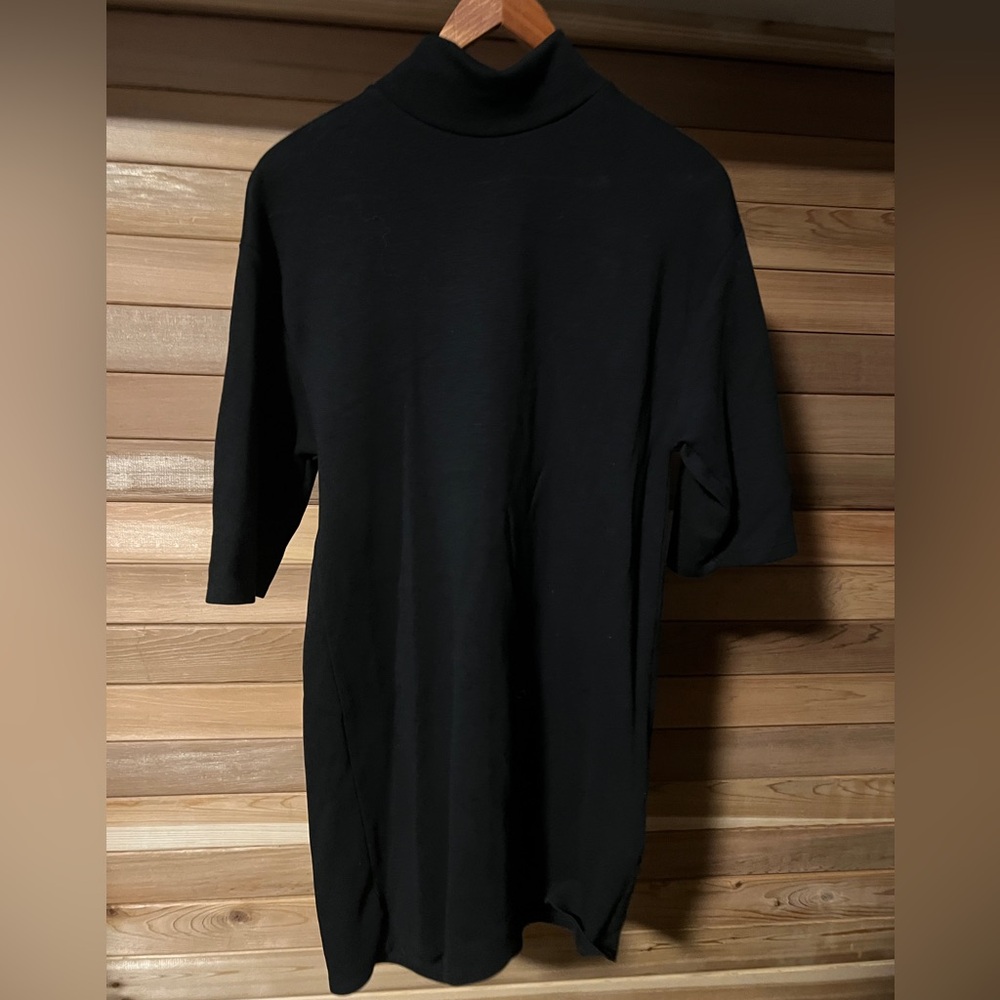 Oversized Turtleneck Dress